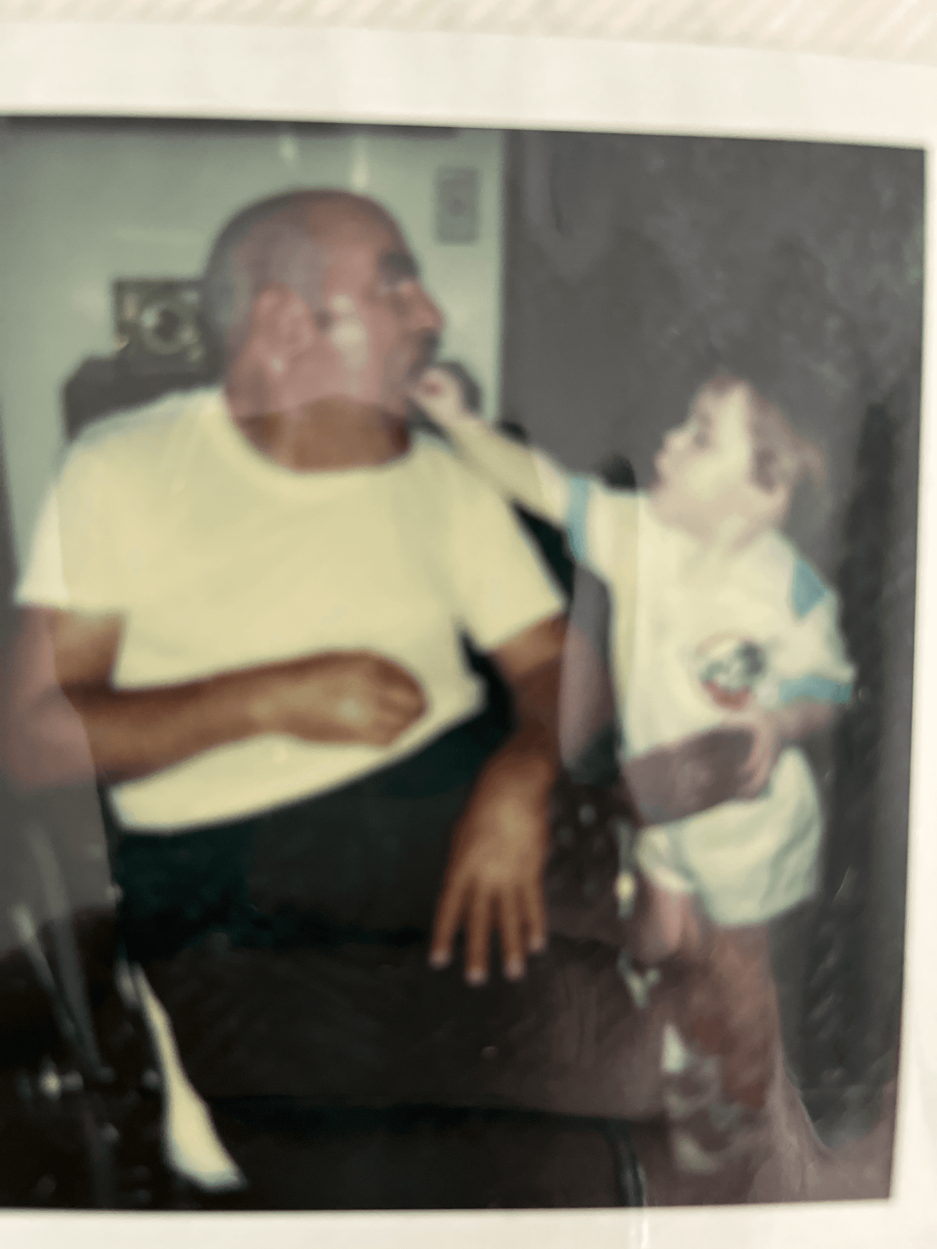 A cherished family photo of Brian's grandfather