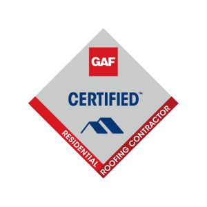 GAF Certified Residential Roofing Contractor badge